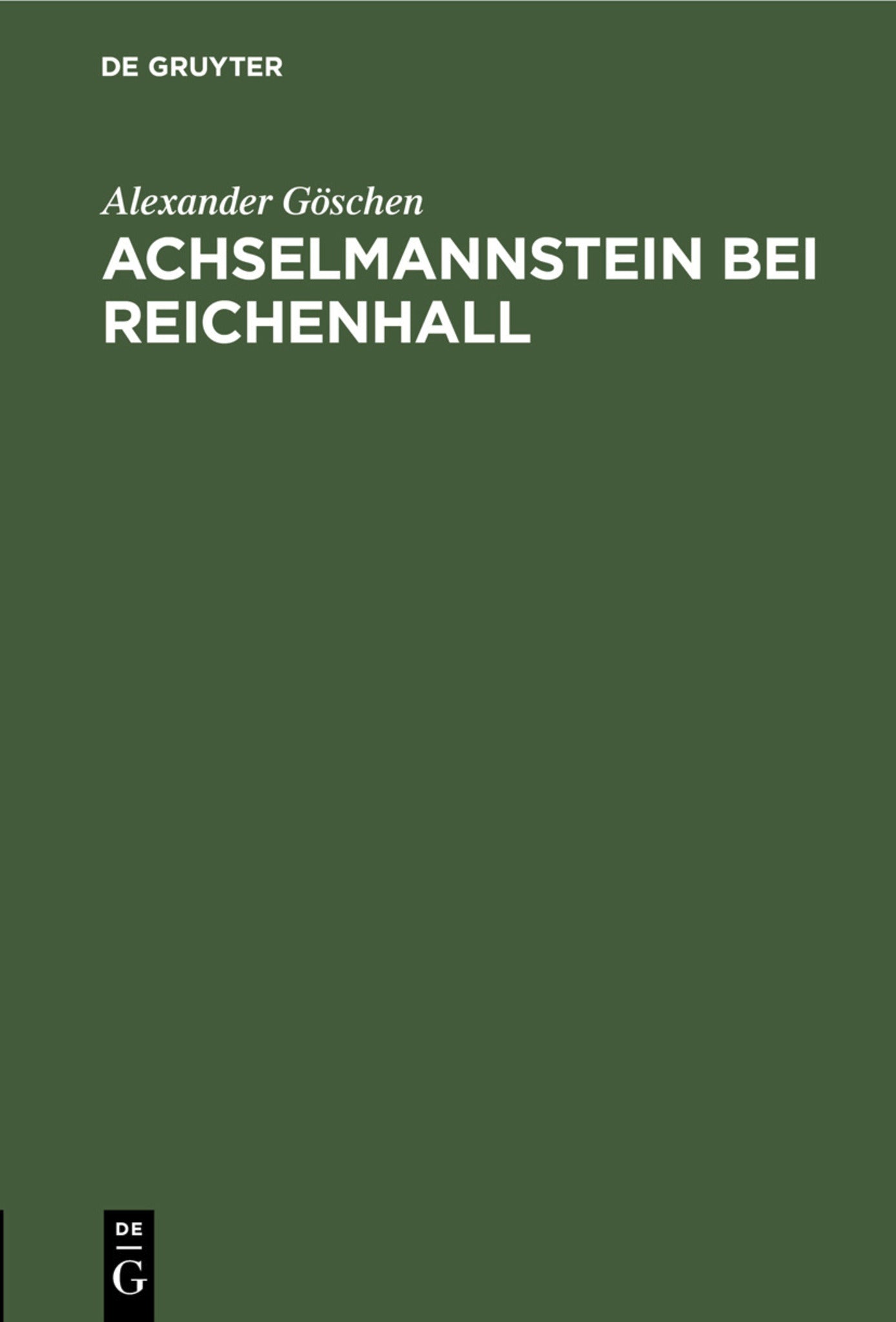 Achselmannstein bei Reichenhall
