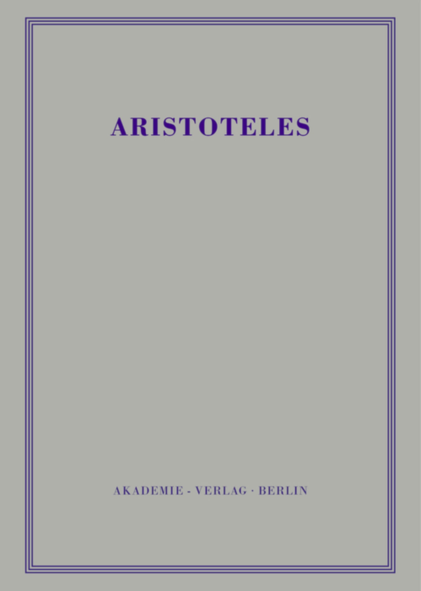 Politik - Buch I