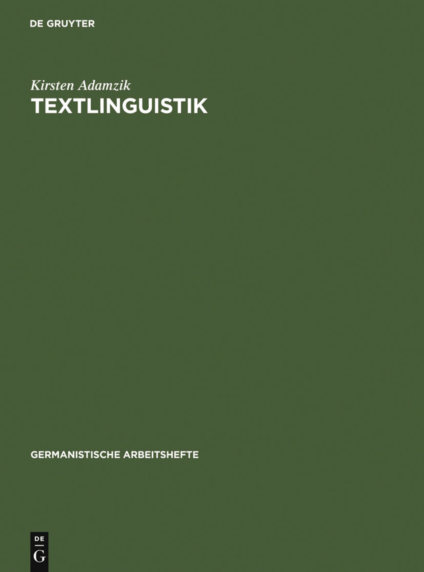 Textlinguistik
