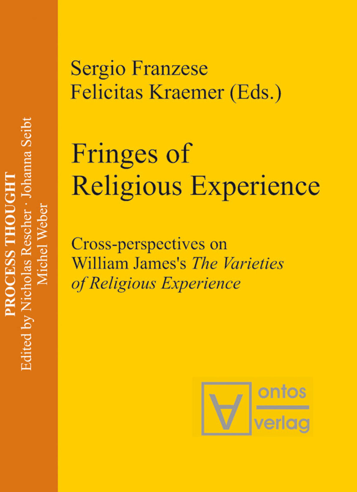 Cover image for Fringes of Religious Experience ISBN 9783110328028