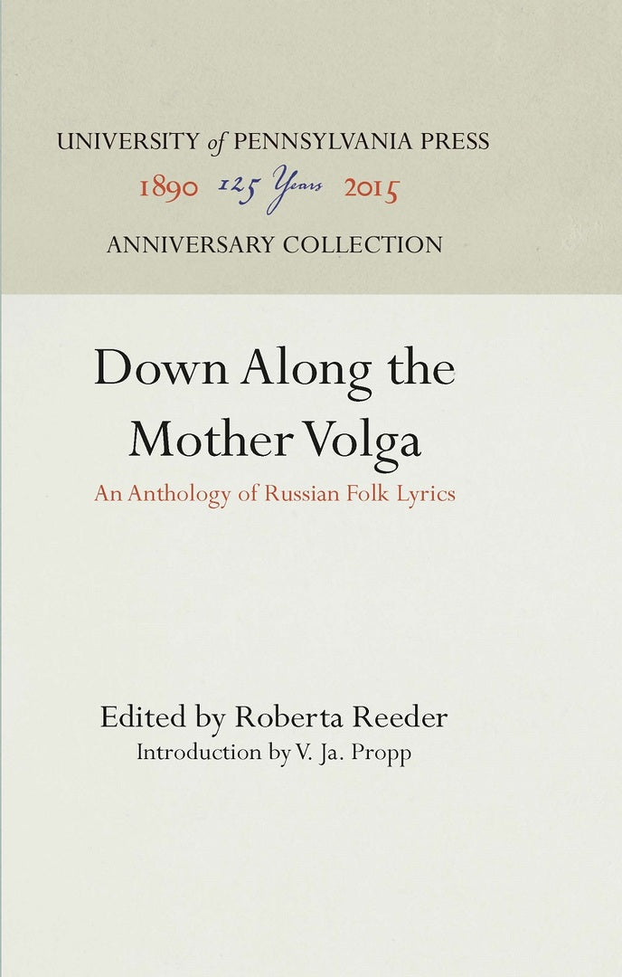 Cover image for Down Along the Mother Volga ISBN 9780812276688