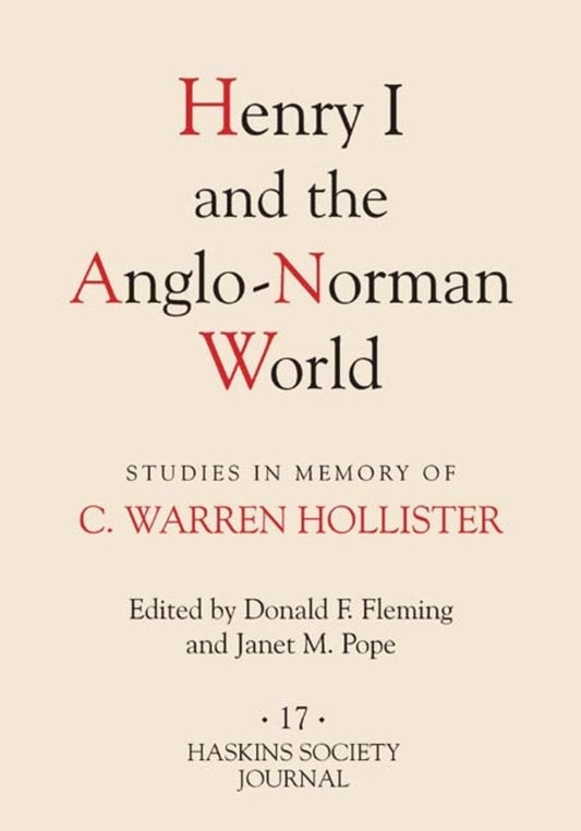 Henry I and the Anglo-Norman World
