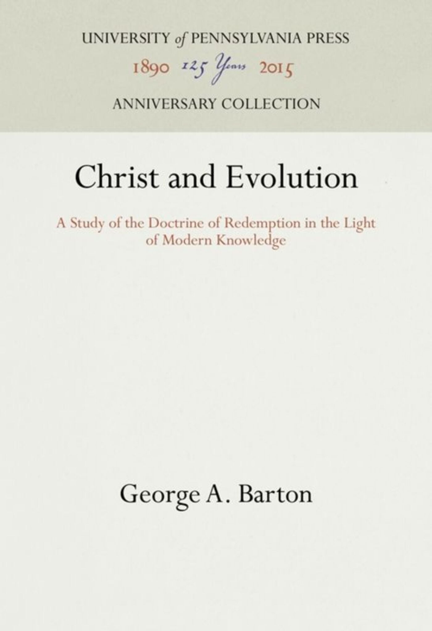 Cover image for Christ and Evolution ISBN 9781512810103