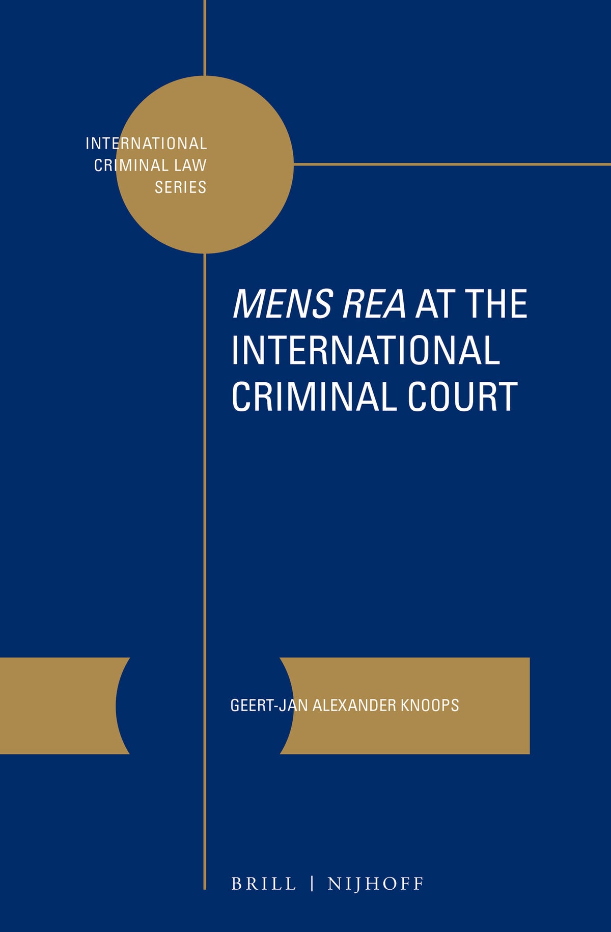 Cover image for Mens Rea at the International Criminal Court ISBN 9789004307872
