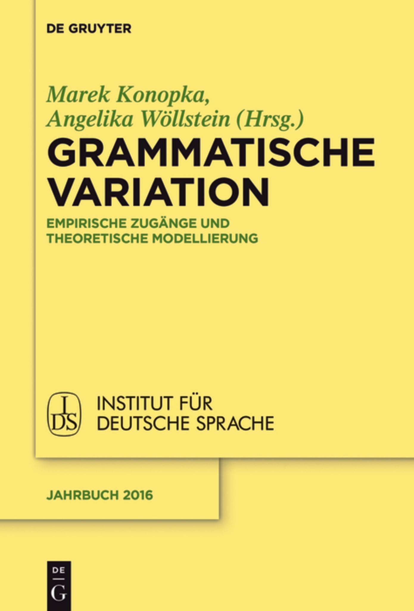Grammatische Variation