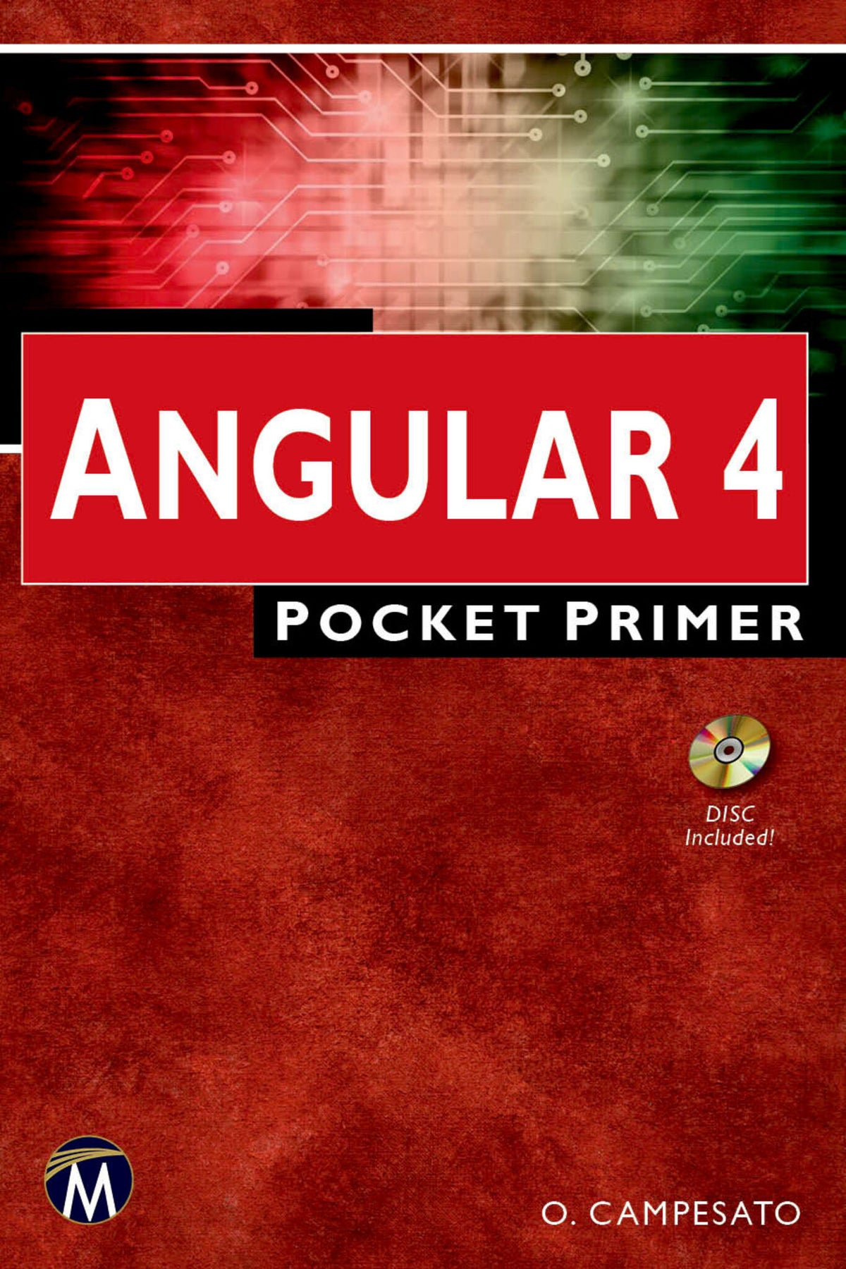 Cover image for Angular 4 Pocket Primer ISBN 9781683920359