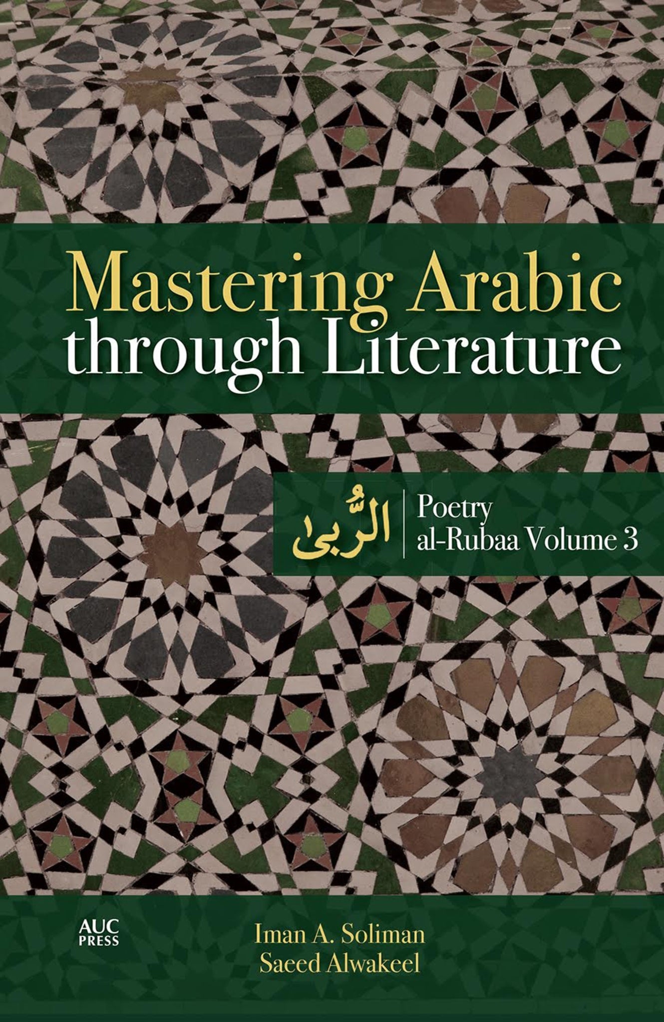Cover image for Mastering Arabic through Literature: Poetry ISBN 9781649034373