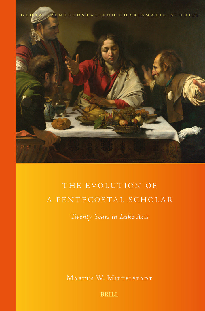 Cover image for The Evolution of a Pentecostal Scholar ISBN 9789004518919