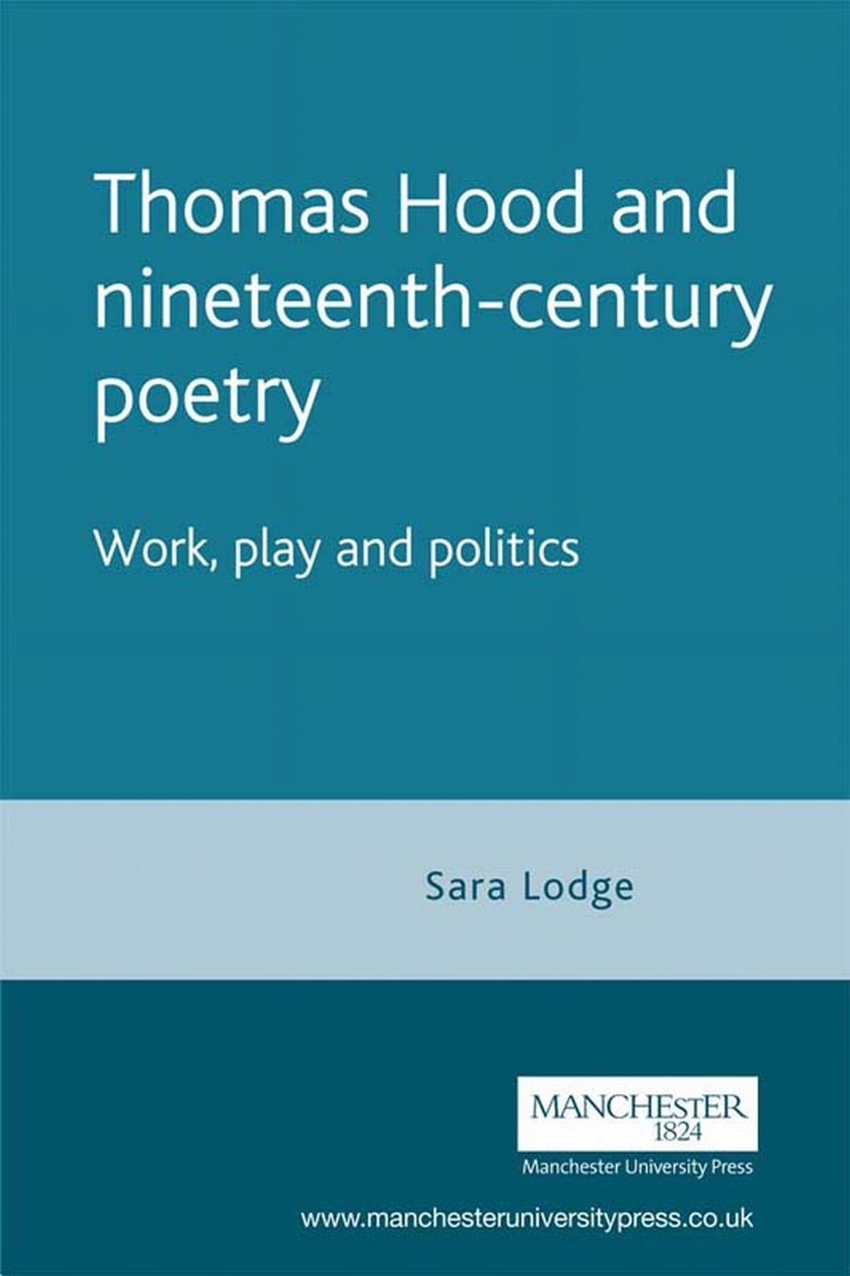 Thomas Hood and nineteenth-century poetry