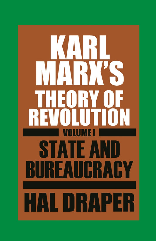 Karl Marx’s Theory of Revolution I