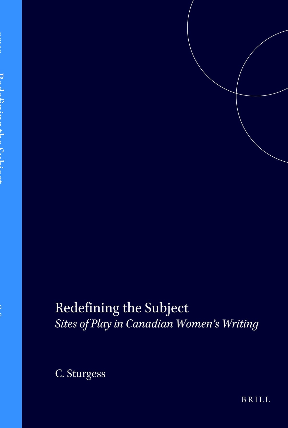 Cover image for Redefining the Subject ISBN 9789042011755
