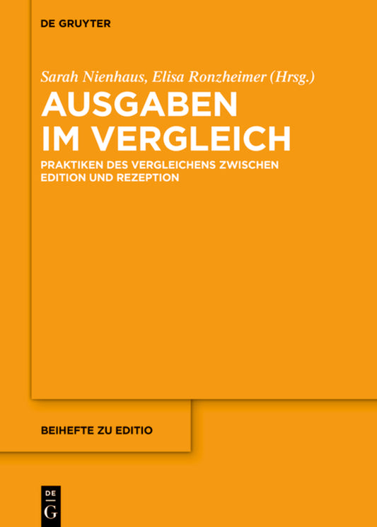 Ausgaben im Vergleich