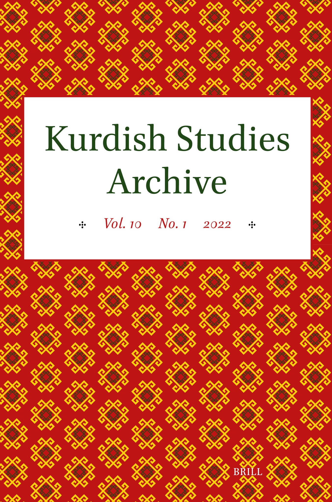 Cover image for Kurdish Studies Archive ISBN 9789004726222