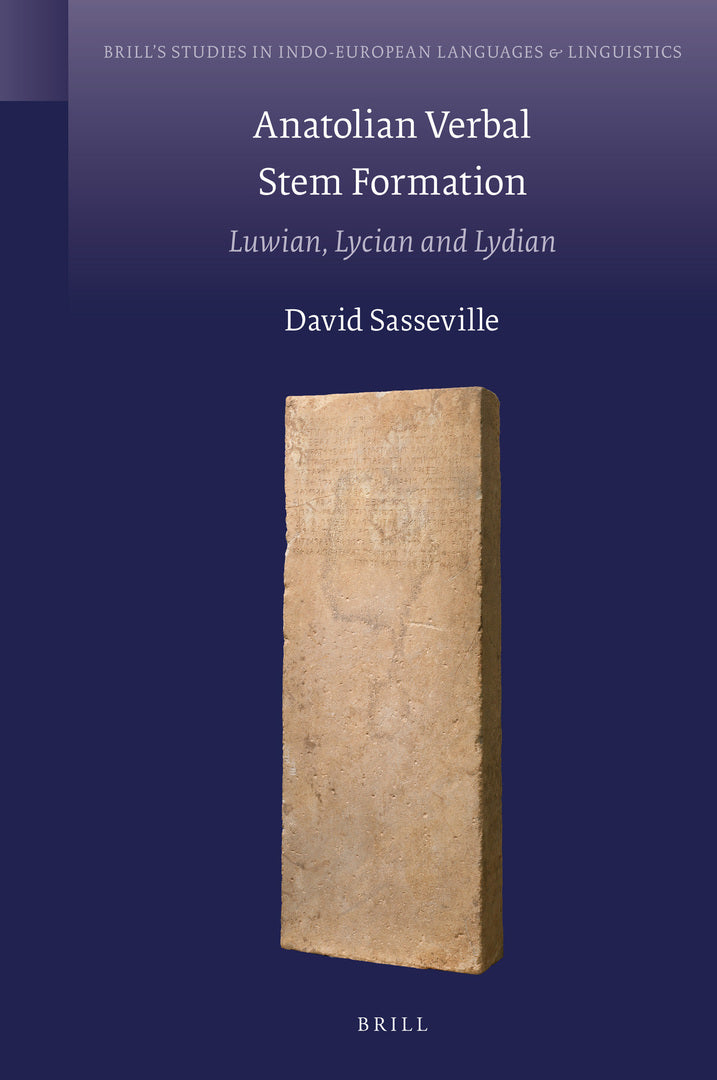 Cover image for Anatolian Verbal Stem Formation ISBN 9789004436282