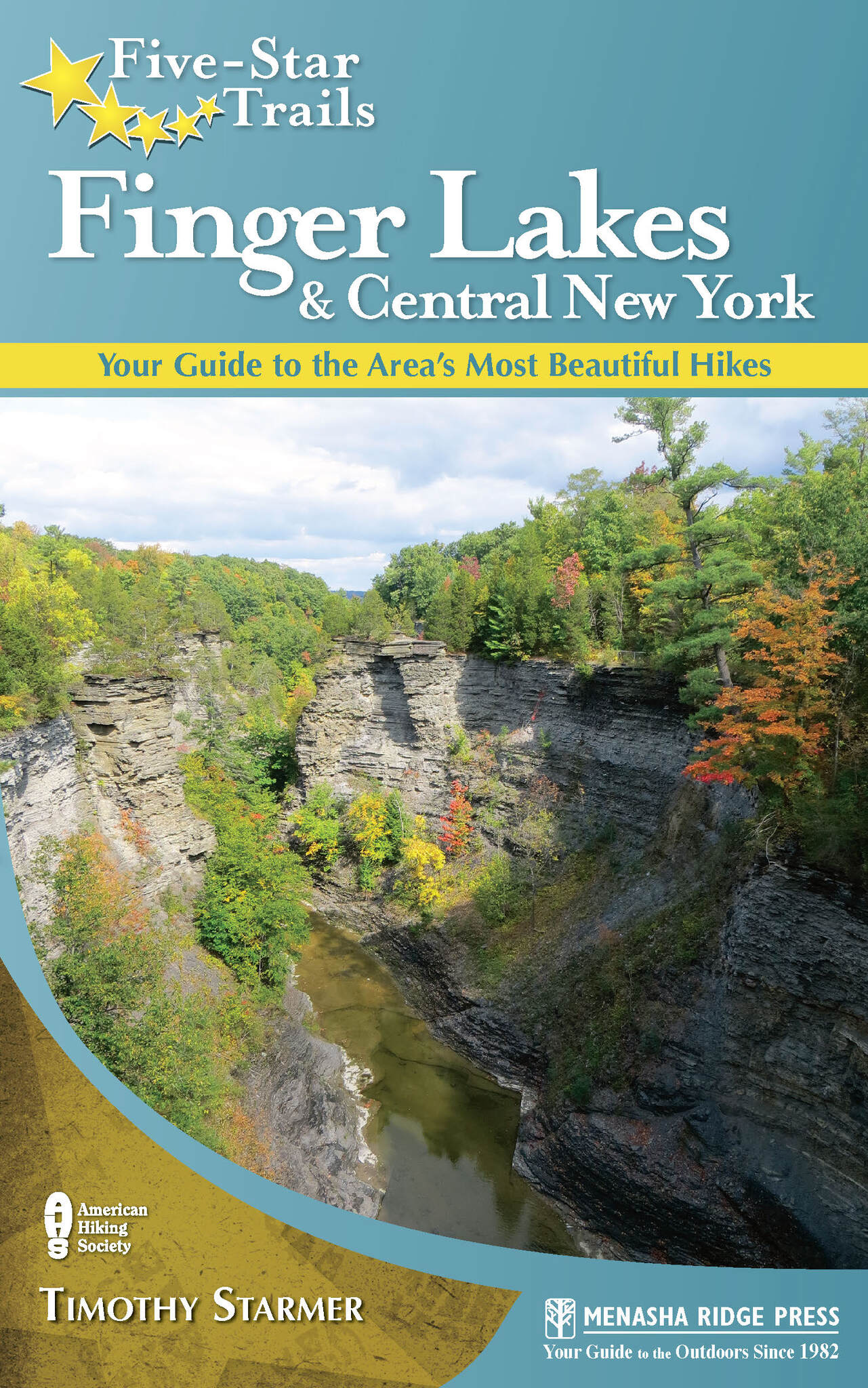Cover image for Five-Star Trails: Finger Lakes and Central New York ISBN 9780897329972