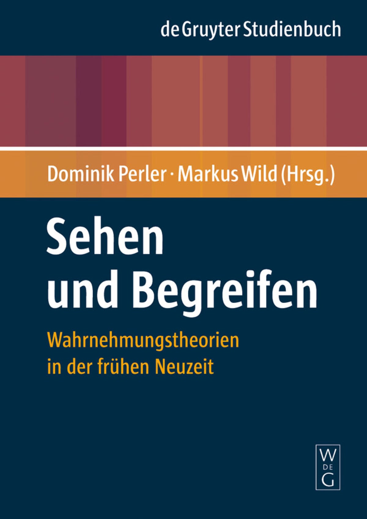 Cover image for Sehen und Begreifen ISBN 9783110189575
