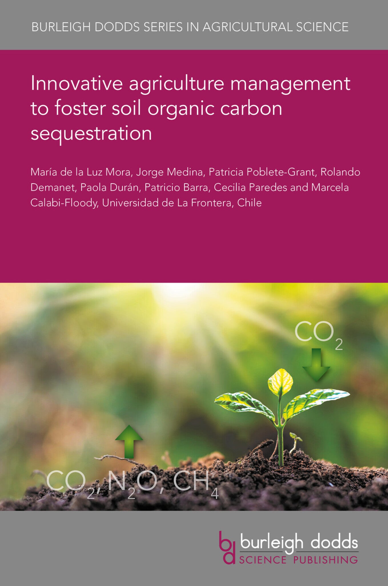 Cover image for Innovative agriculture management to foster soil organic carbon sequestration ISBN 9781801467056