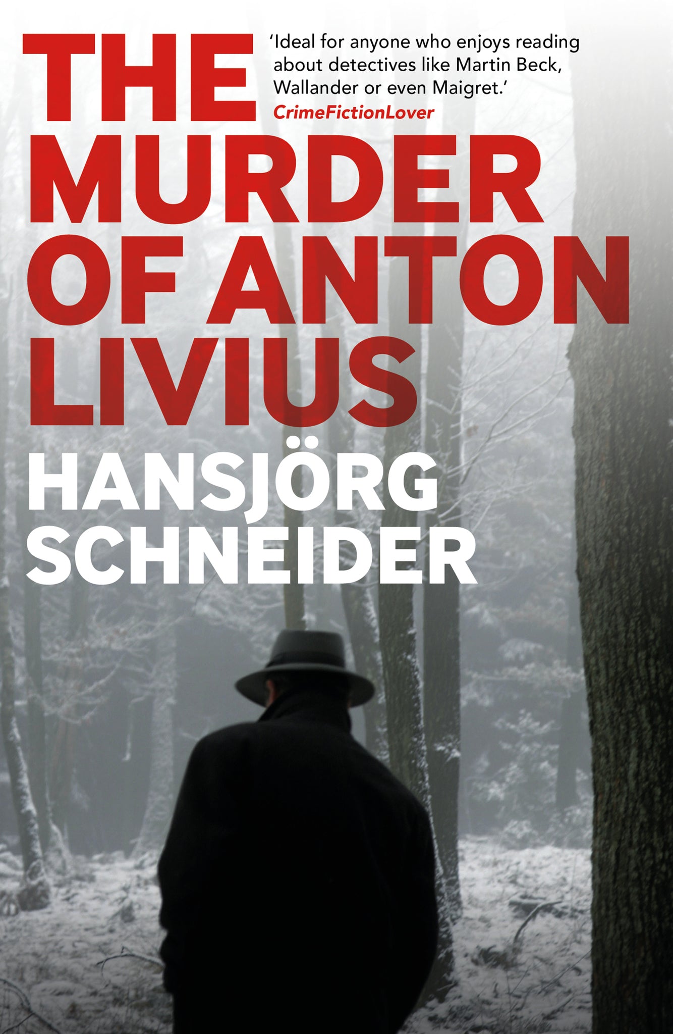 Cover image for The Murder of Anton Livius ISBN 9781913394875