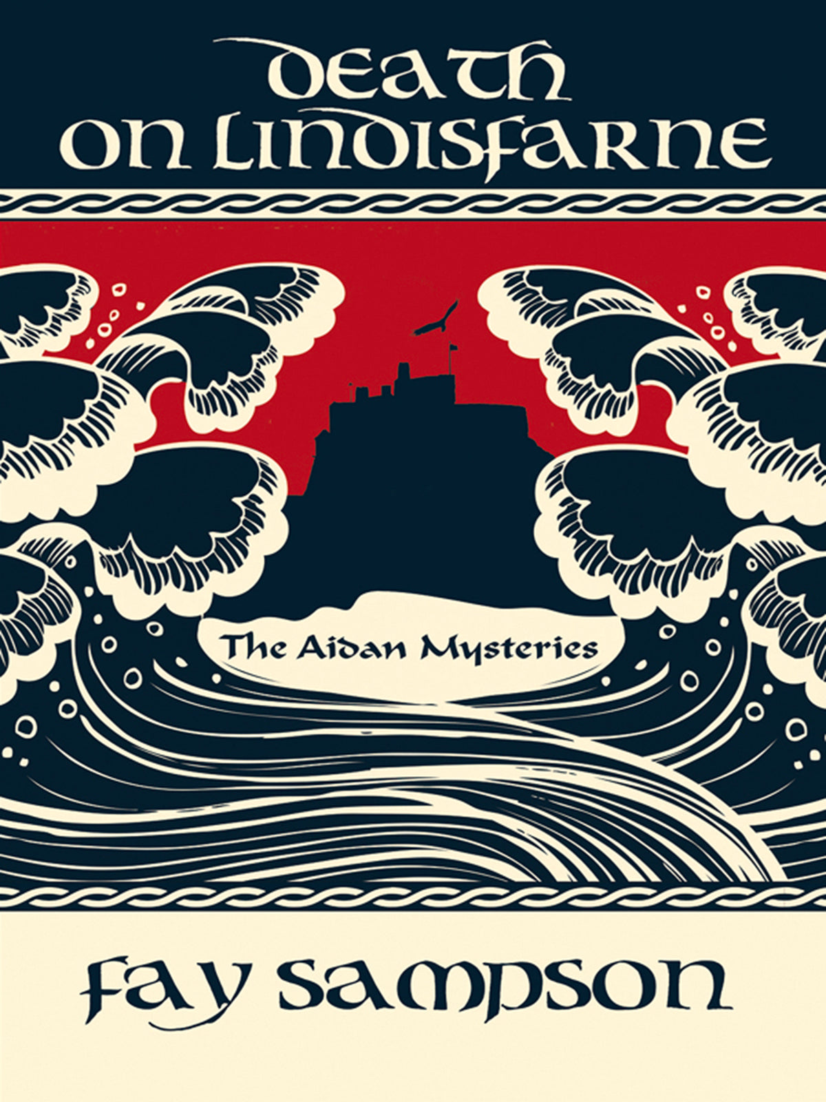 Cover image for Death on Lindisfarne ISBN 9781782640530