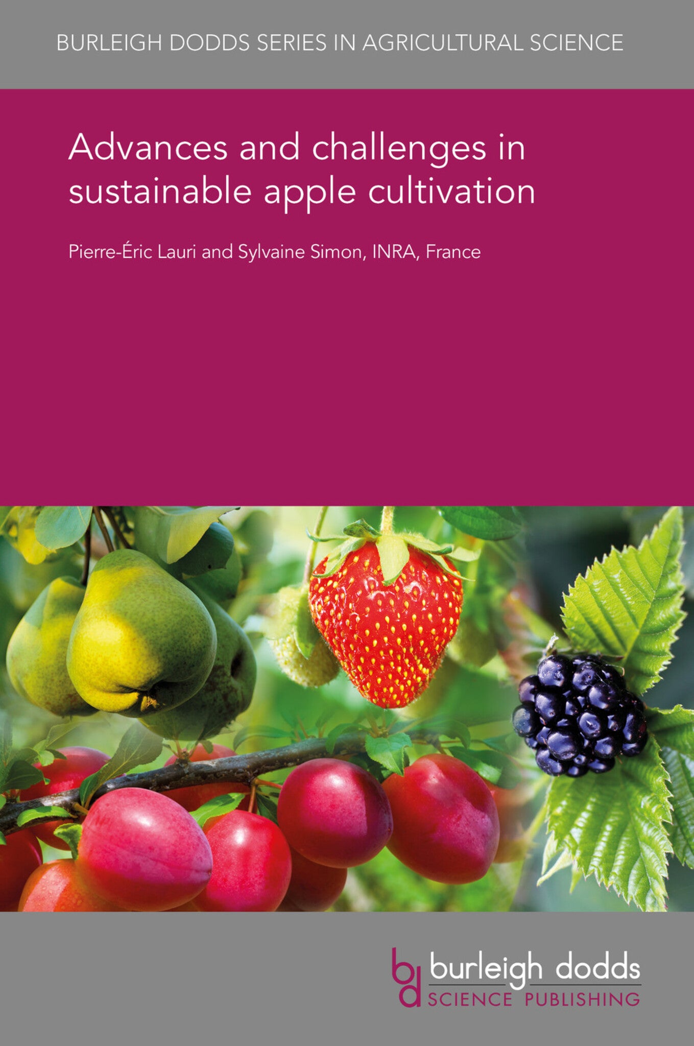 Cover image for Advances and challenges in sustainable apple cultivation ISBN 9781838797683