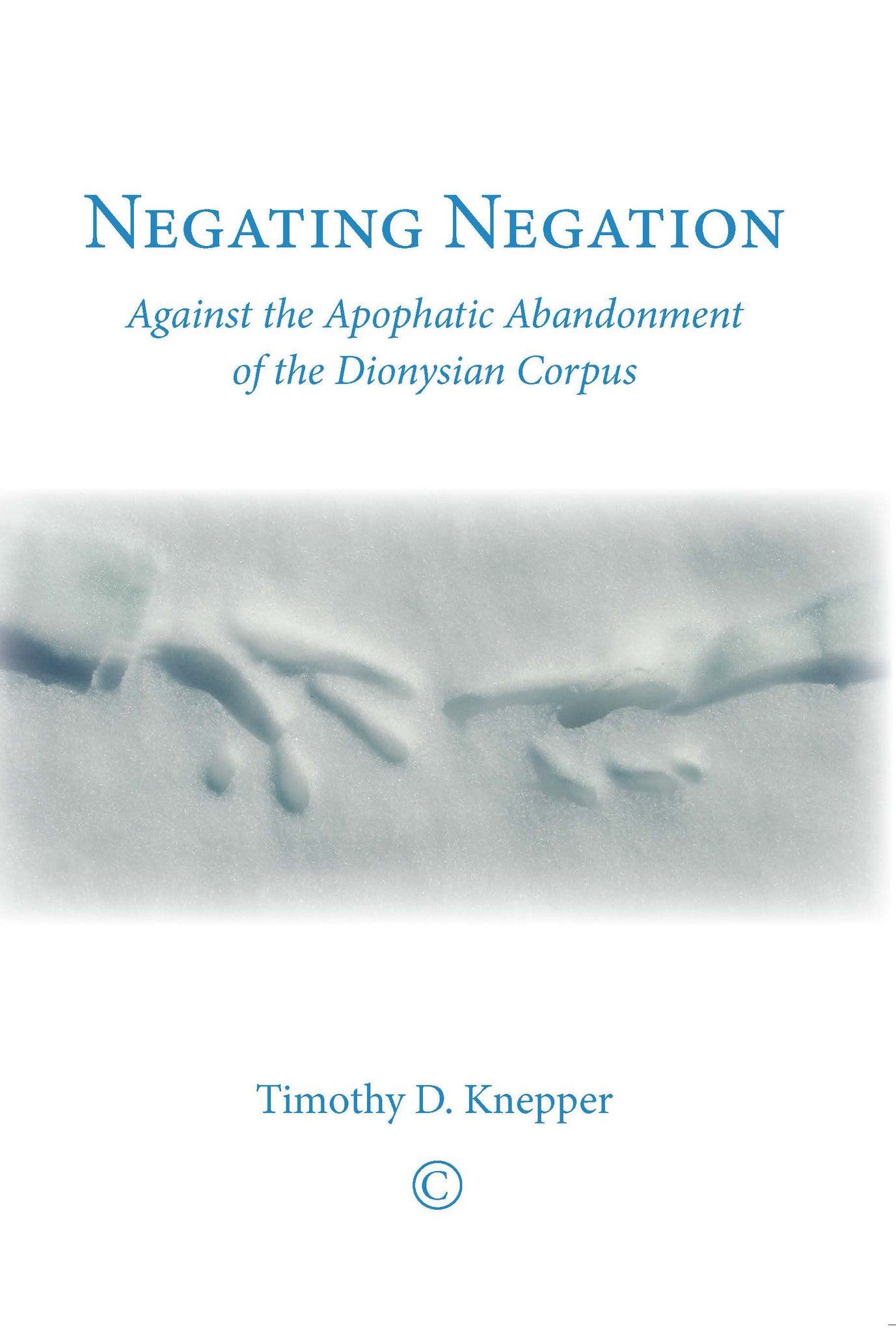 Cover image for Negating Negation ISBN 9780227174555