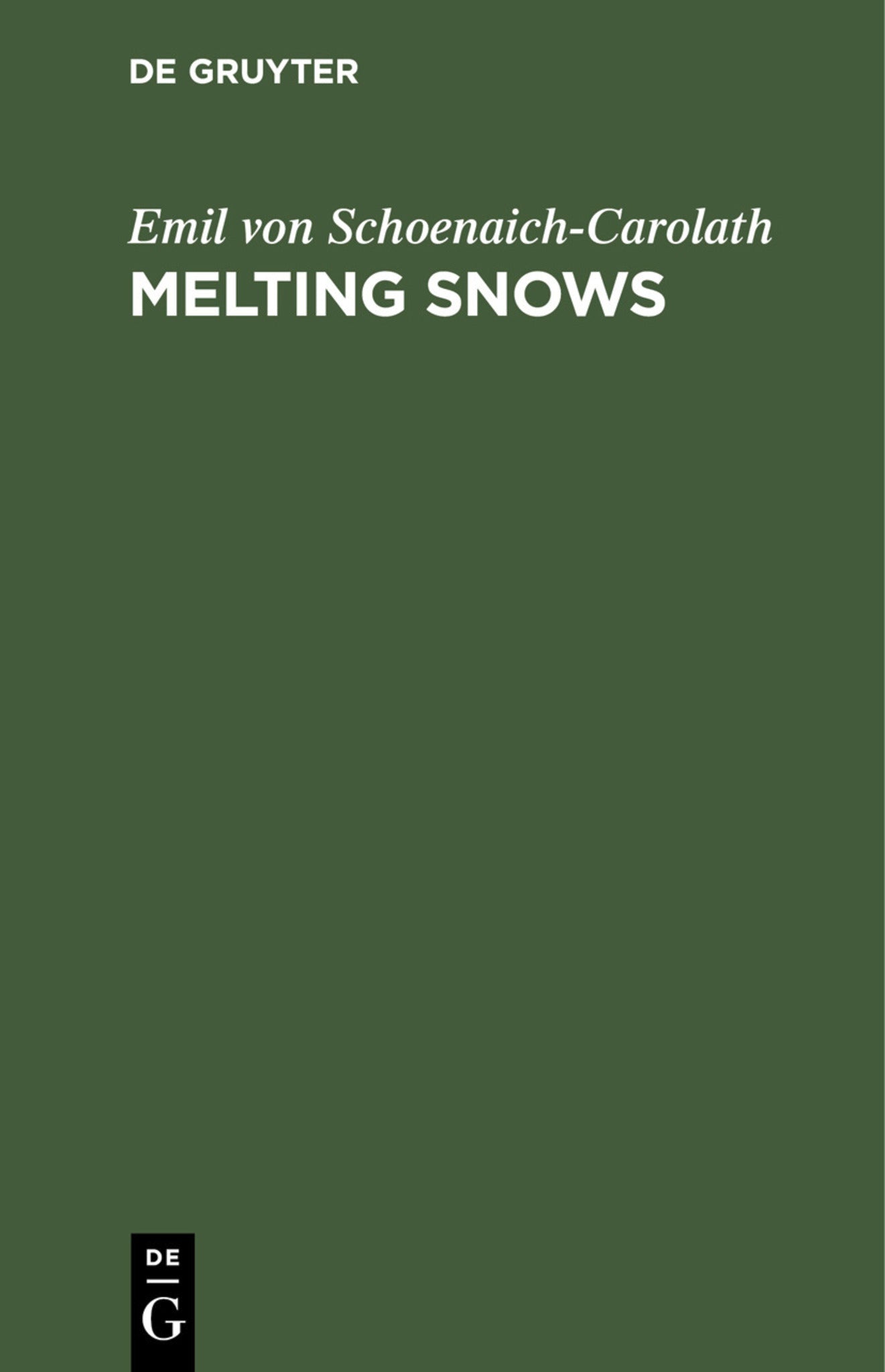 Melting Snows