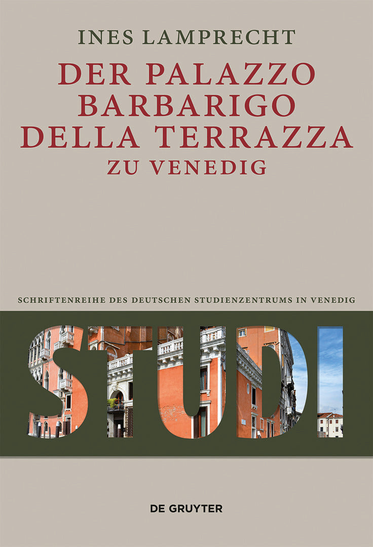 Cover image for Der Palazzo Barbarigo della Terrazza zu Venedig ISBN 9783050064406