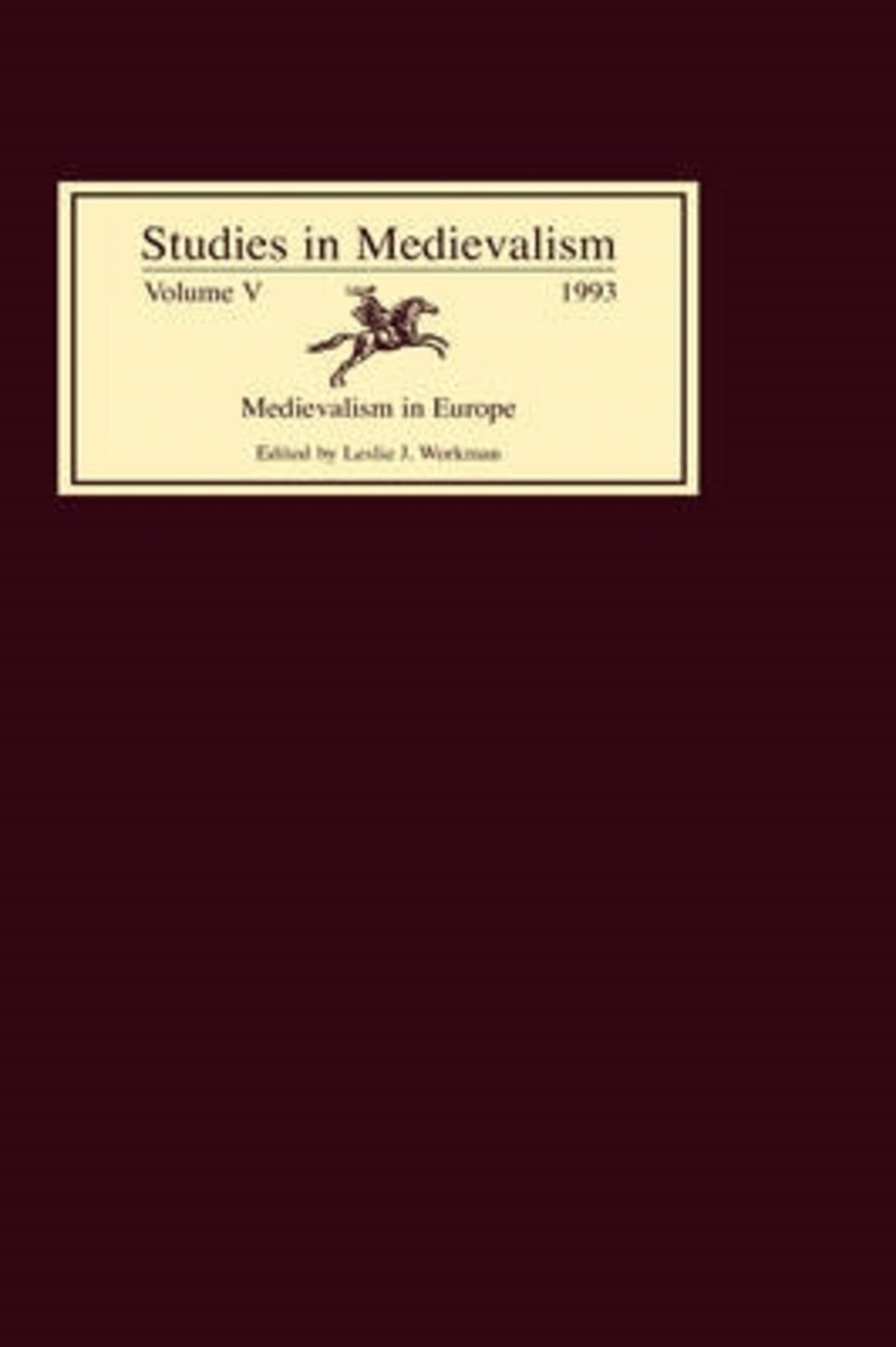 Studies in Medievalism V