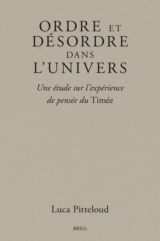 Ordre et désordre dans l’univers