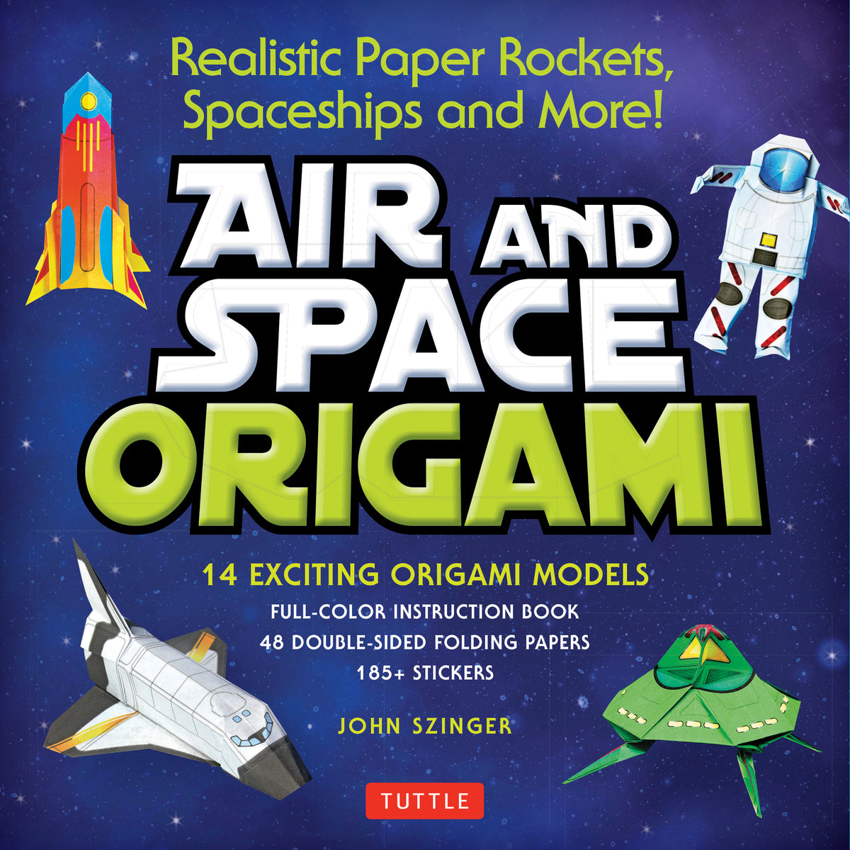 Cover image for Air and Space Origami Kit ISBN 9780804849241