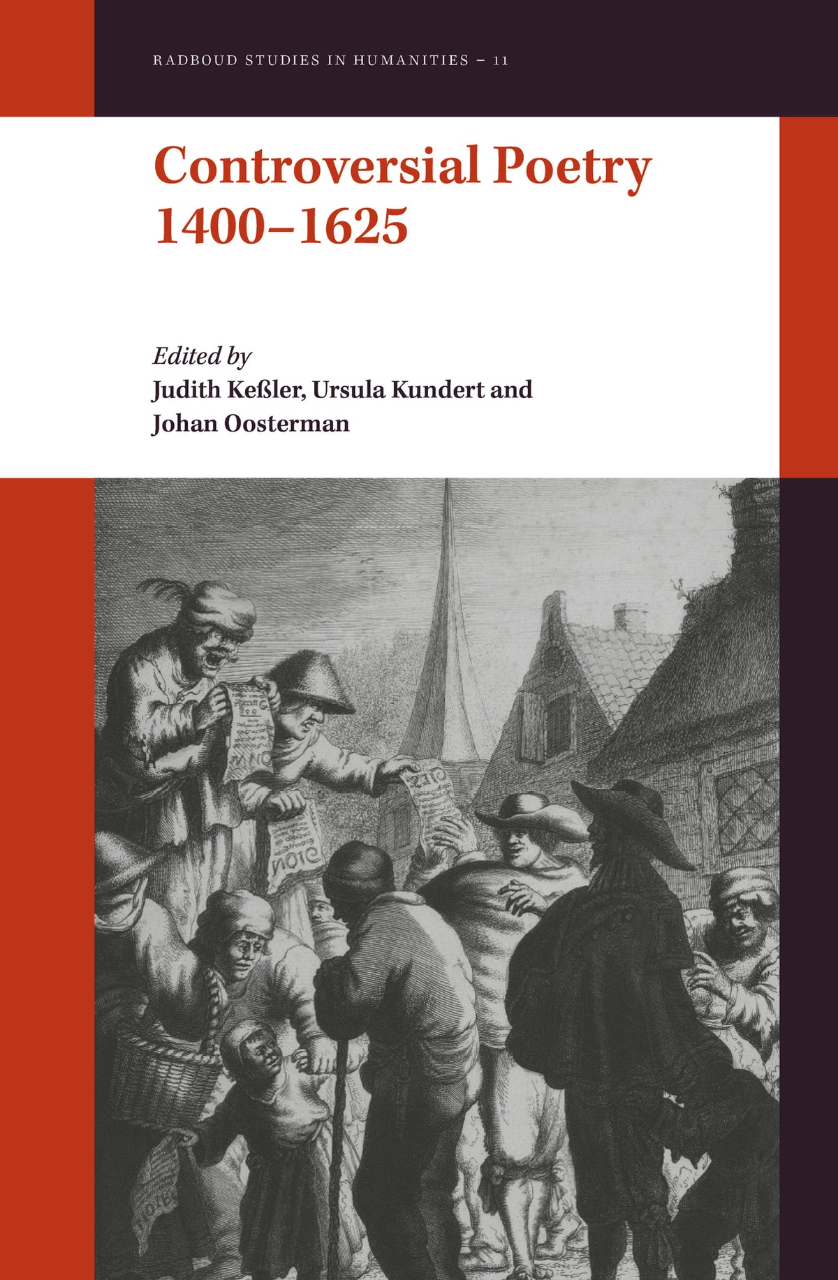 Cover image for Controversial Poetry 1400–1625 ISBN 9789004291904