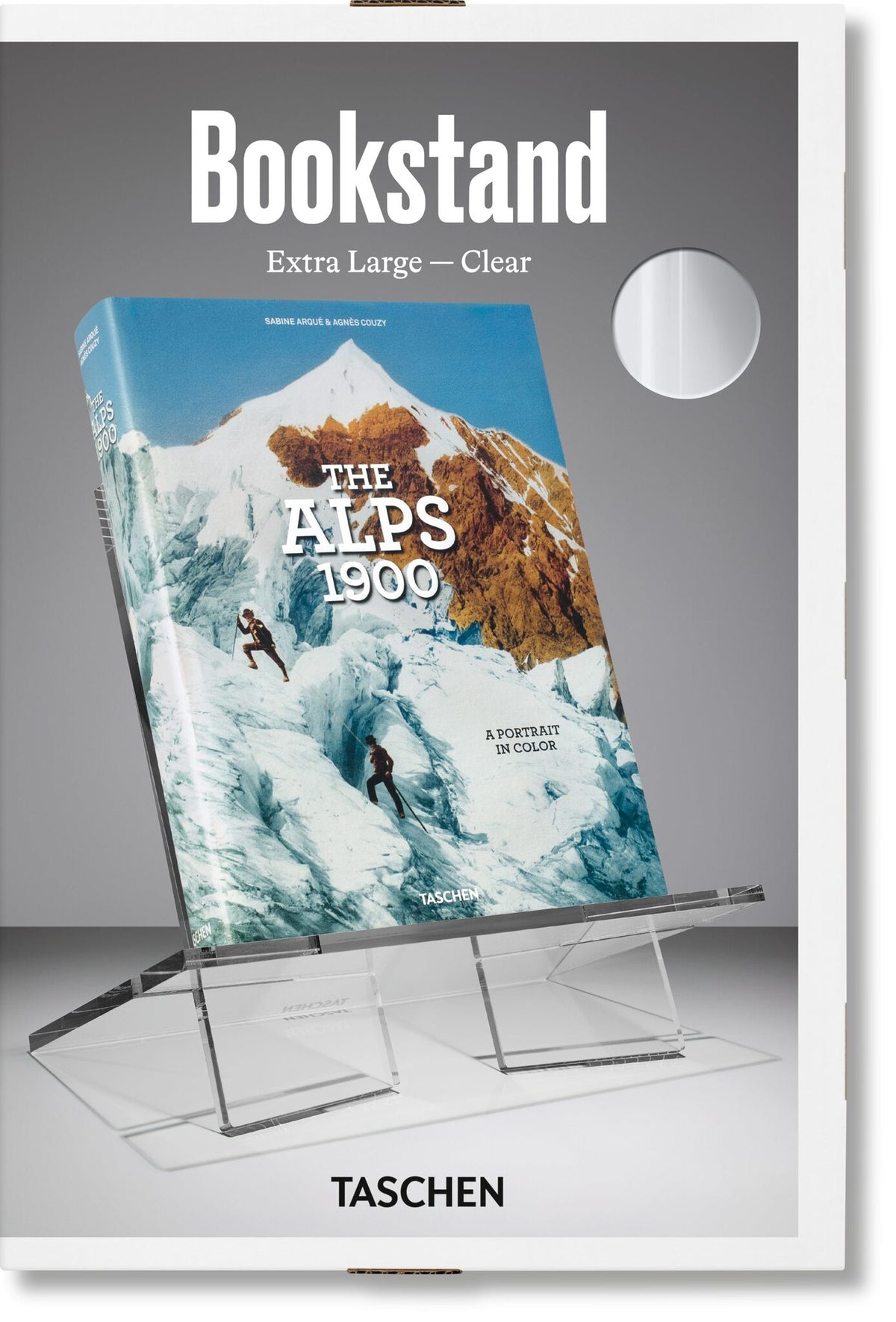 Cover image for Bookstand. Extra-Large. Clear ISBN 9783836572842