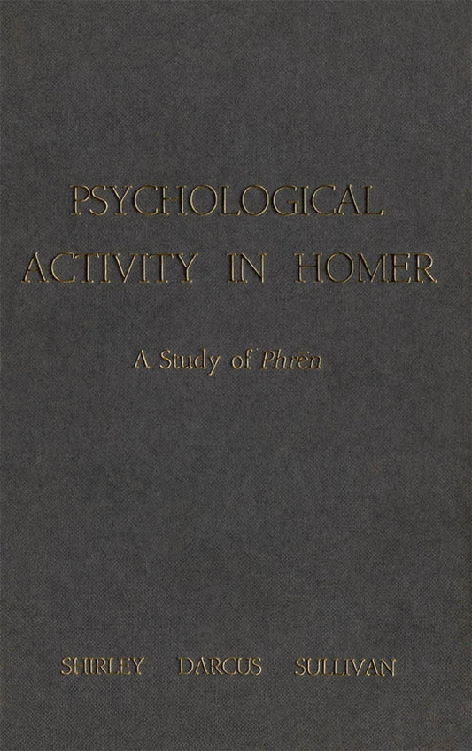 Psychological Activity in Homer