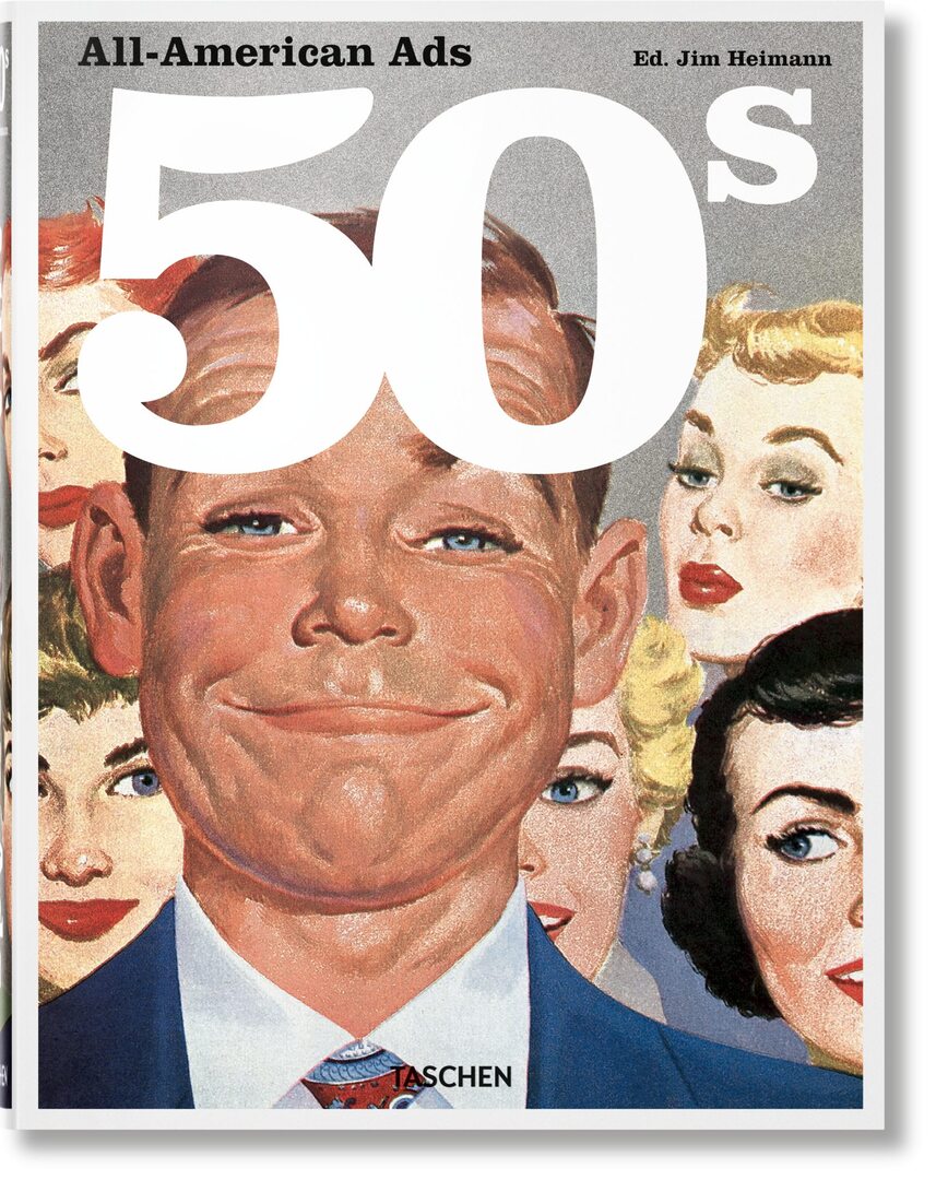 Cover image for All-American Ads of the 50s ISBN 9783836551328
