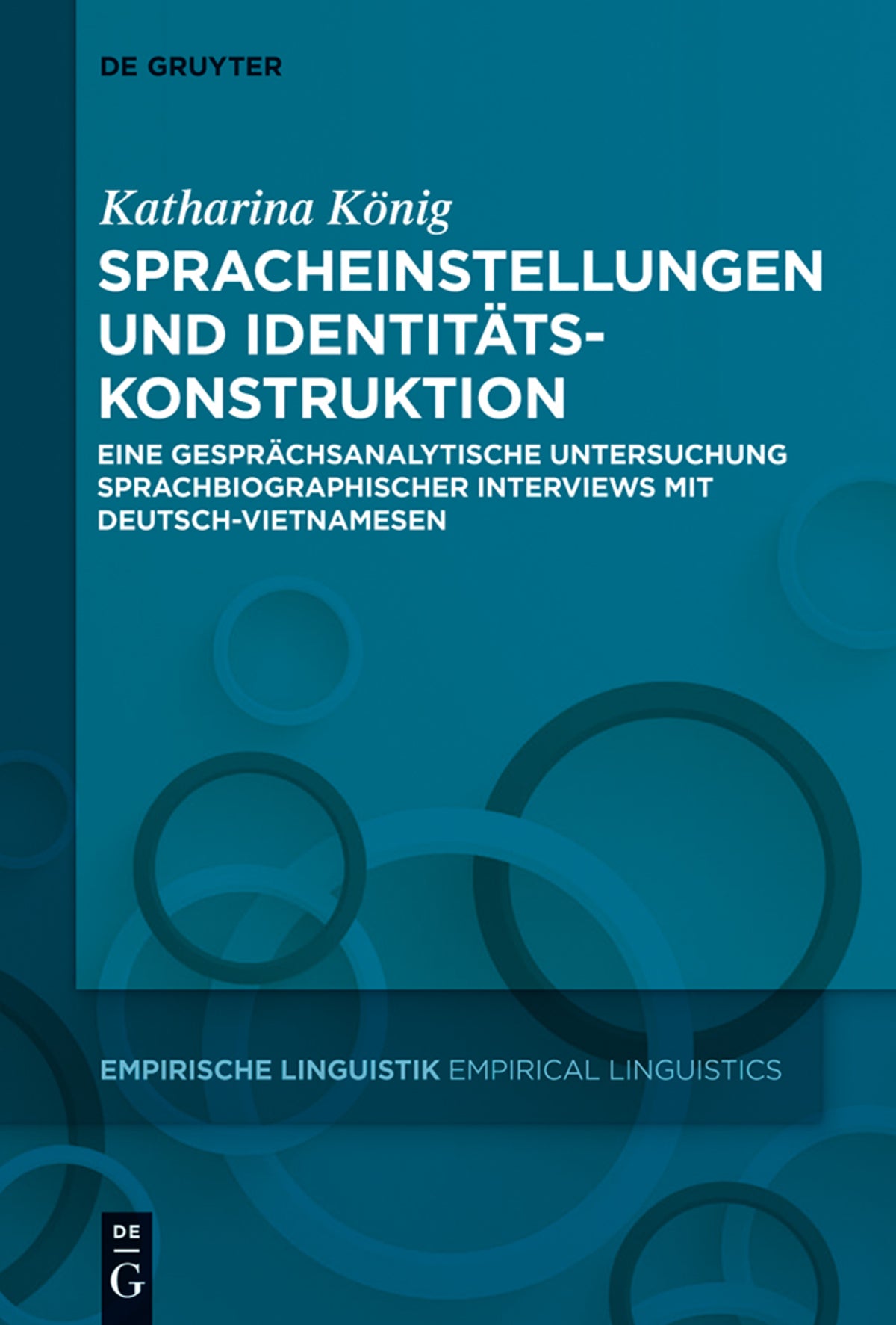 Cover image for Spracheinstellungen und Identitätskonstruktion ISBN 9783110351712