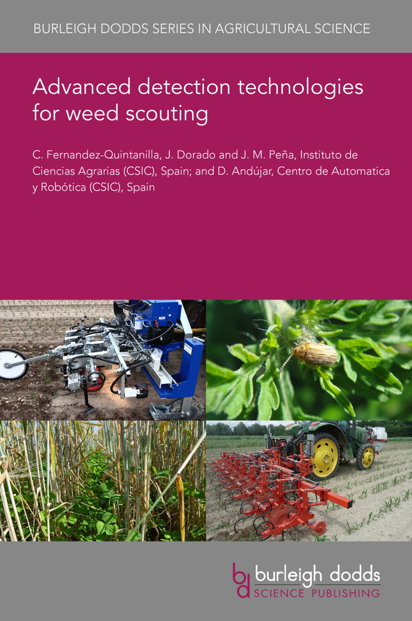Cover image for Advanced detection technologies for weed scouting ISBN 9781801464840