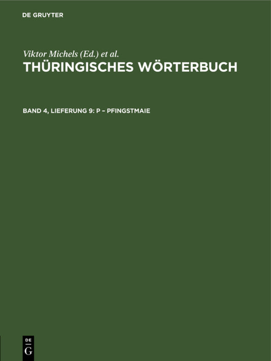 P – Pfingstmaie