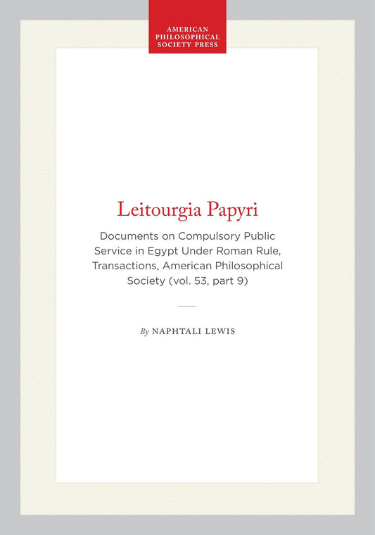 Leitourgia Papyri
