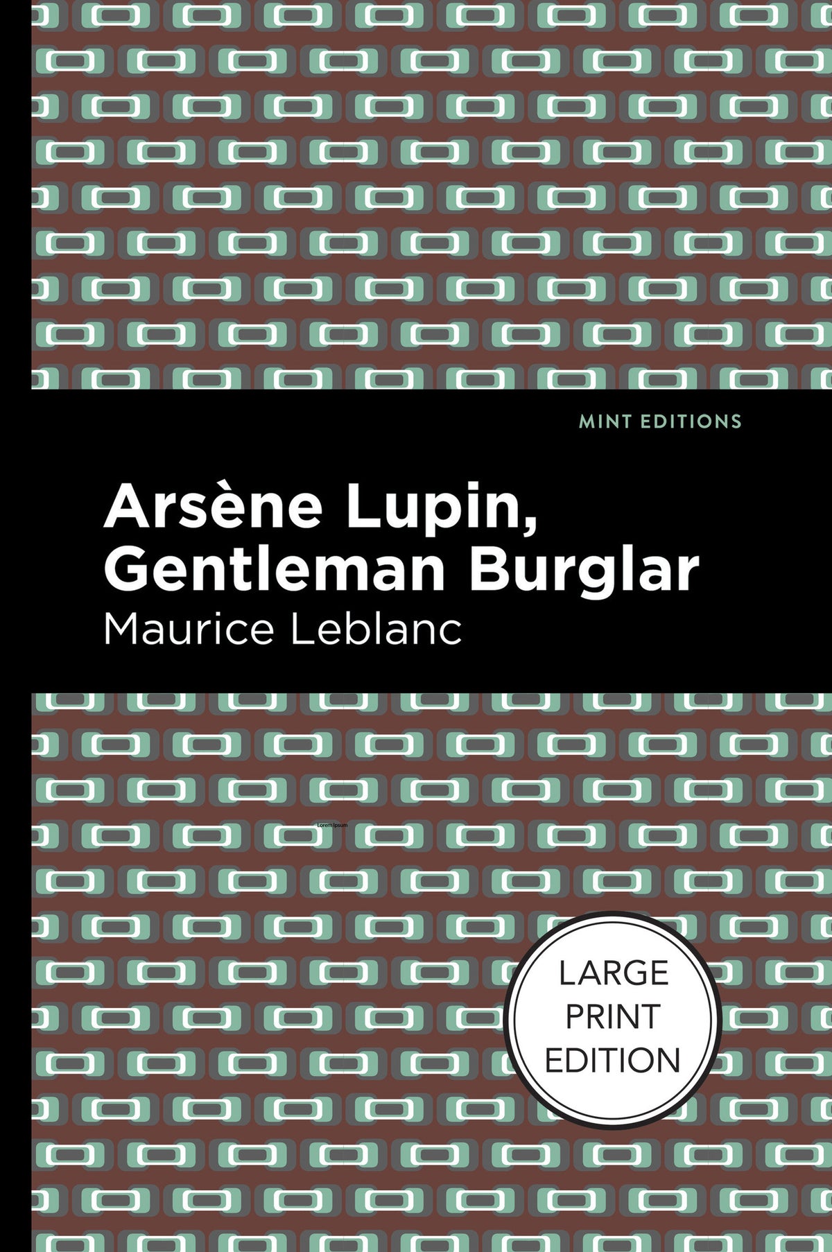 Cover image for Arsene Lupin: The Gentleman Burglar ISBN 9781513137124