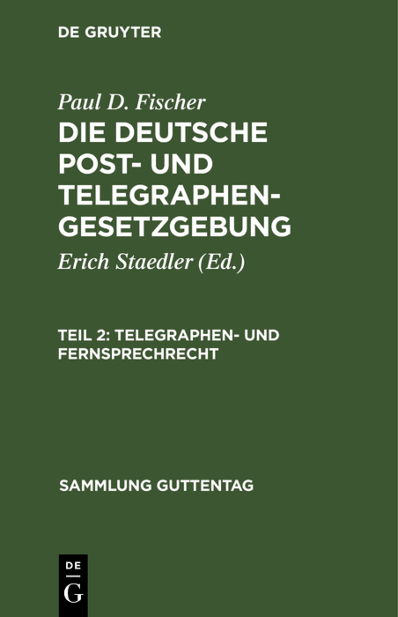 Telegraphen- und Fernsprechrecht