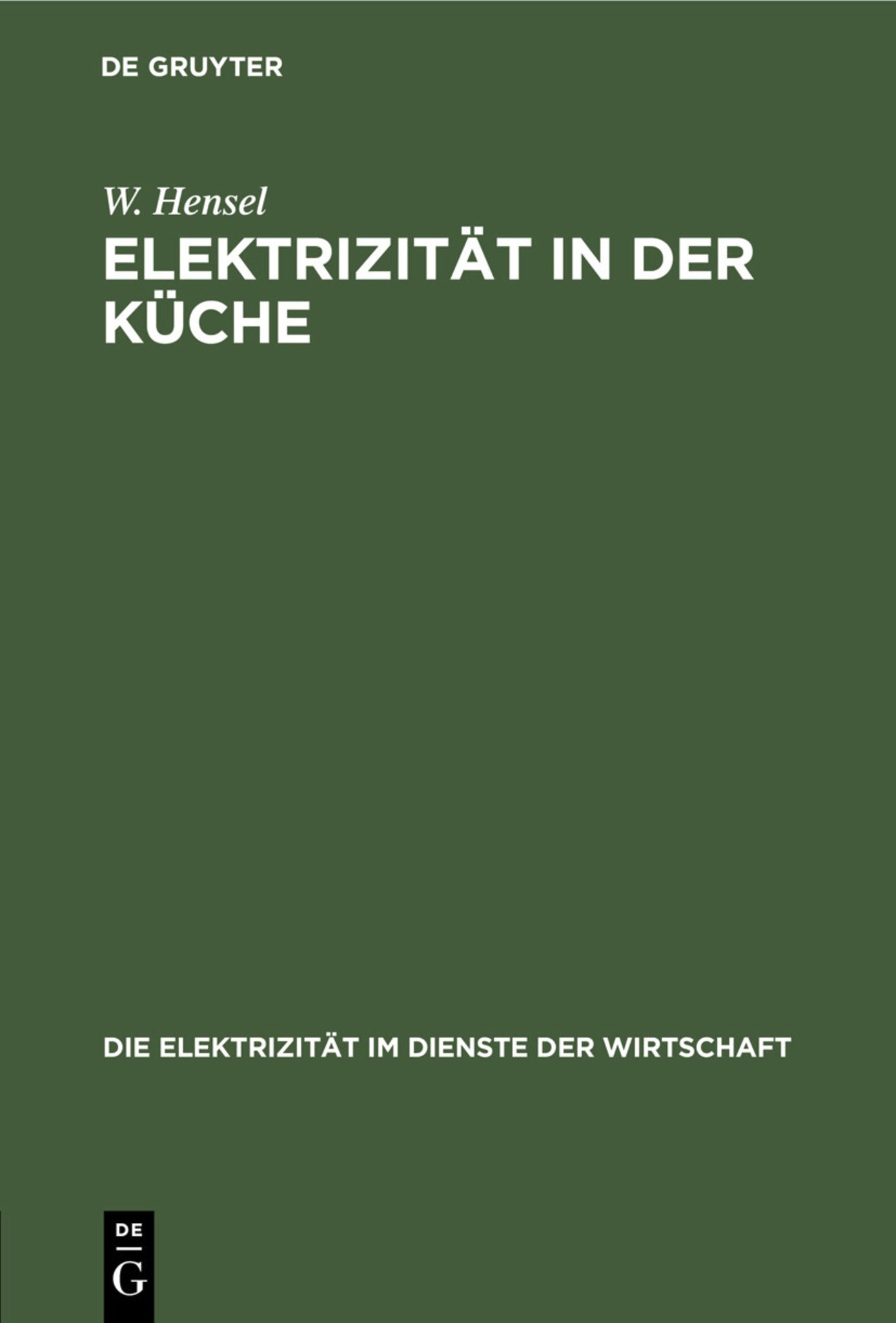 Elektrizität in der Küche