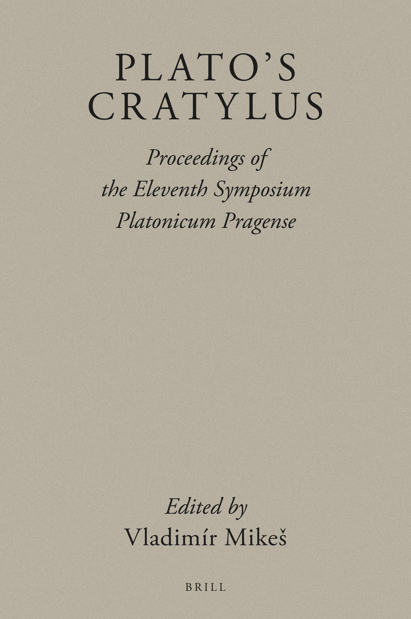 Plato’s Cratylus