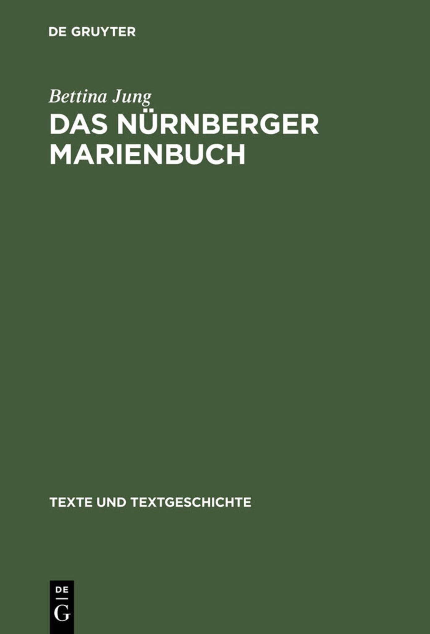 Das Nürnberger Marienbuch