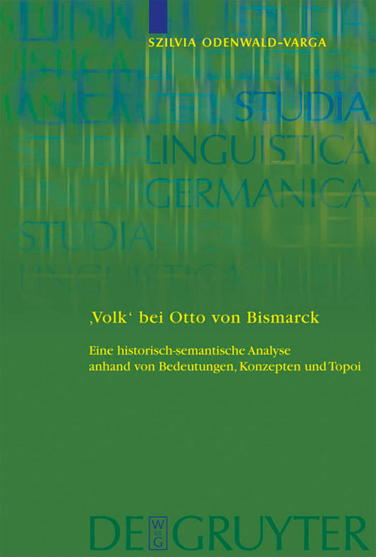 'Volk' bei Otto von Bismarck