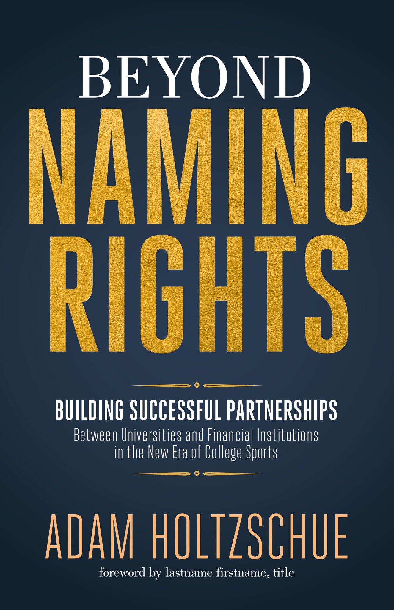 Beyond Naming Rights