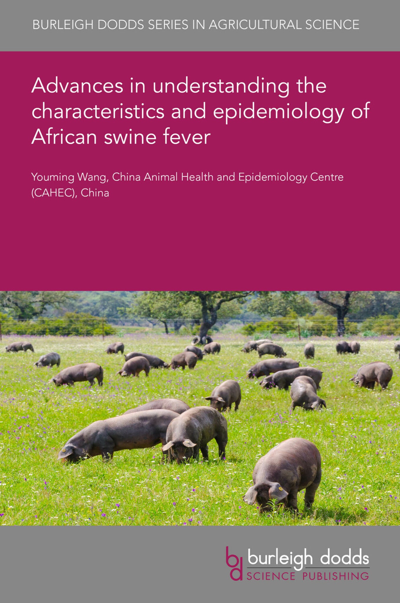 Cover image for Advances in understanding the characteristics and epidemiology of African swine fever ISBN 9781801469845