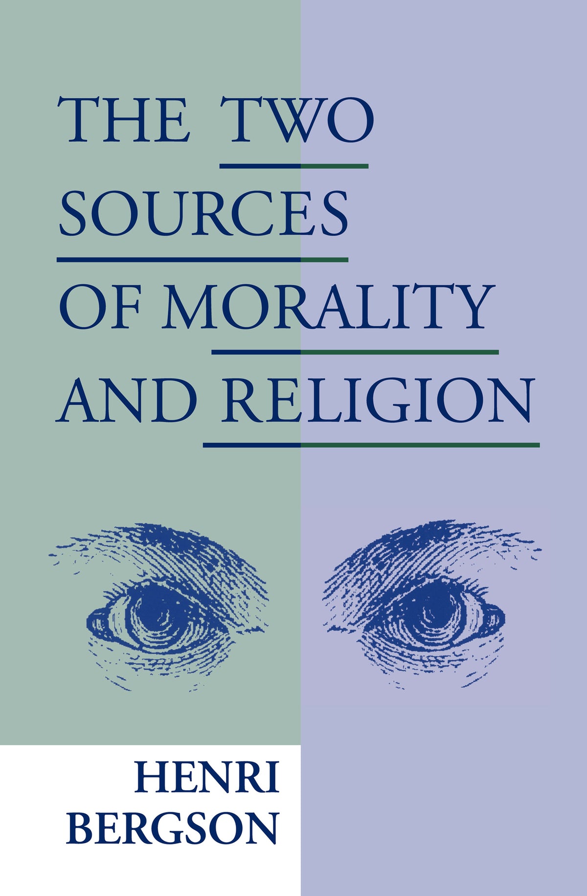 Cover image for The Two Sources of Morality and Religion ISBN 9780268018351