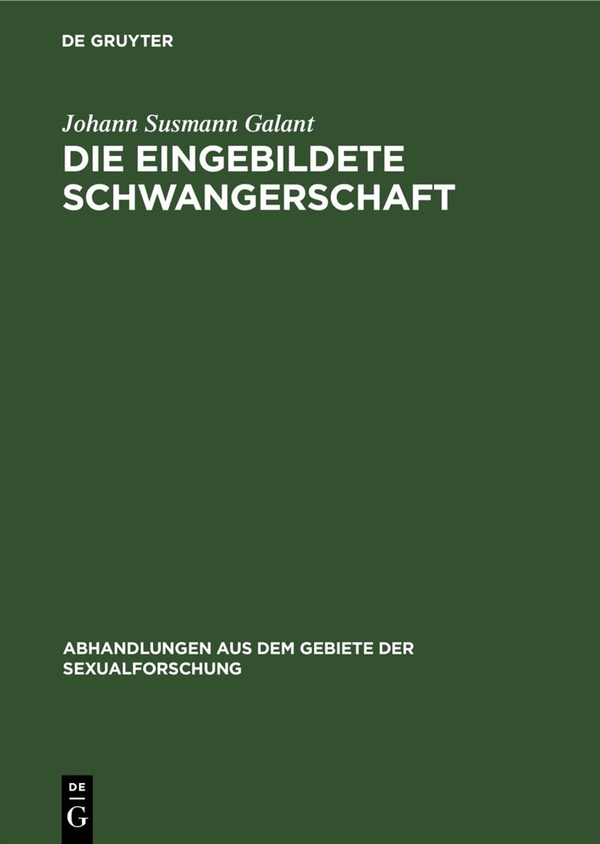 Die eingebildete Schwangerschaft