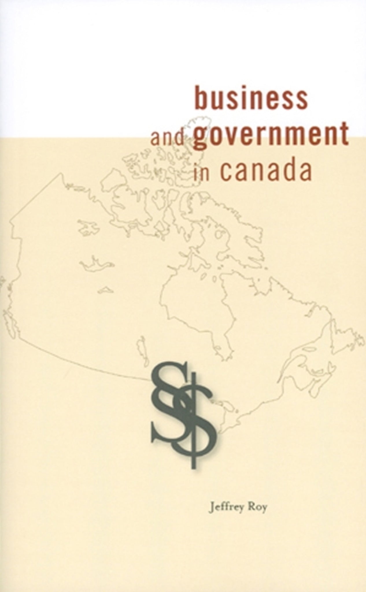 Cover image for Business and Government in Canada ISBN 9780776606583