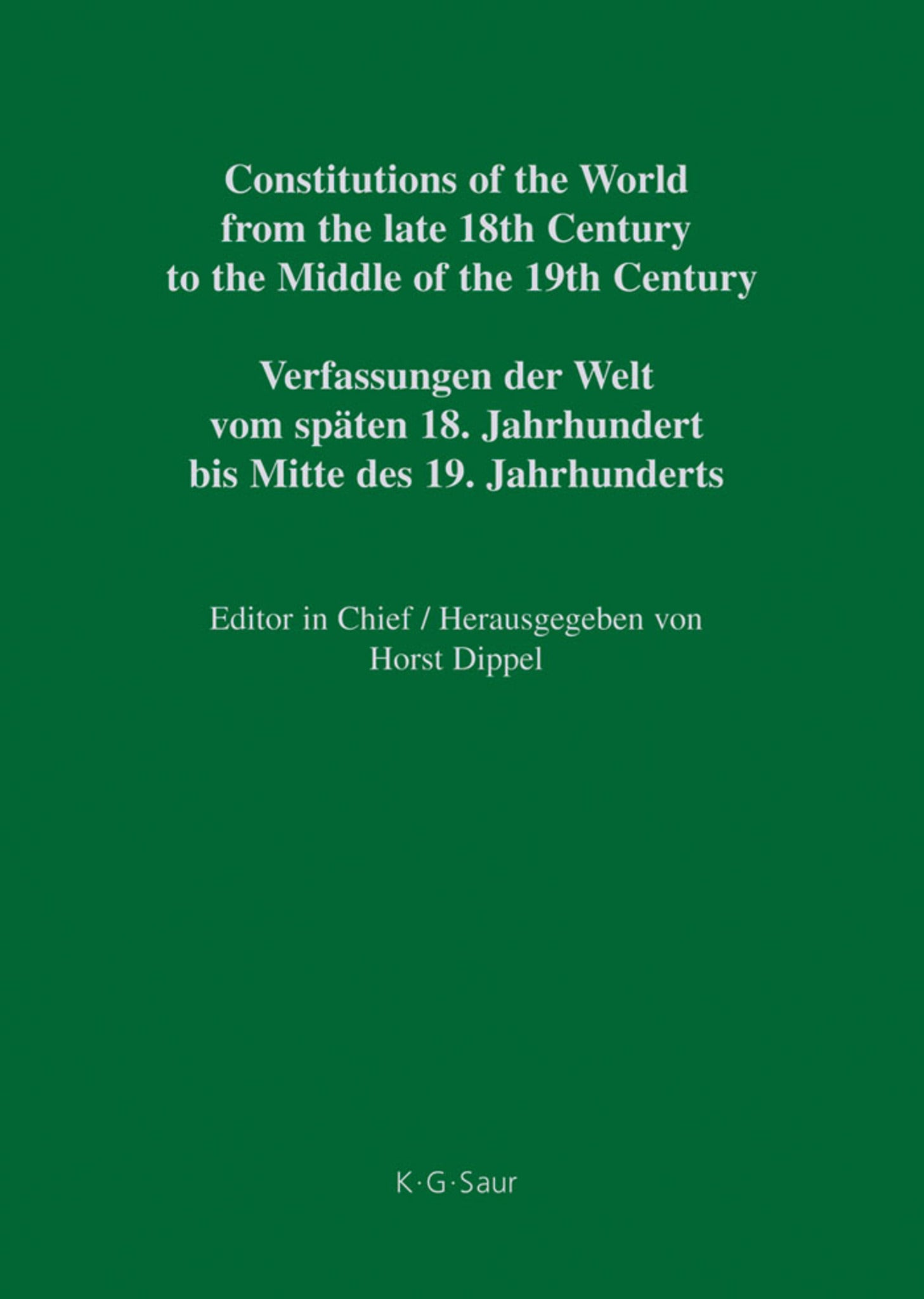 Polish Constitutional Documents 1790–1848